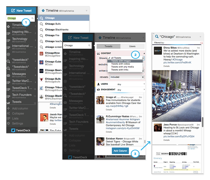 #TweetDeckTips: Content filters