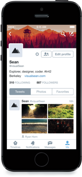 A New Profile Experience For Iphone