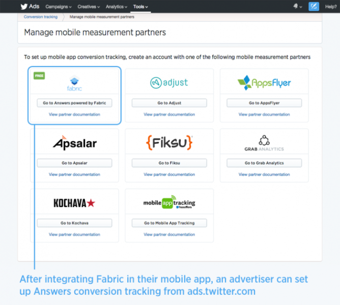 Answers: now available for free to measure app installs on Twitter
