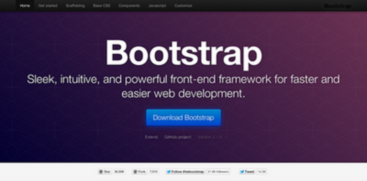 Bootstrap 2.1 and counting