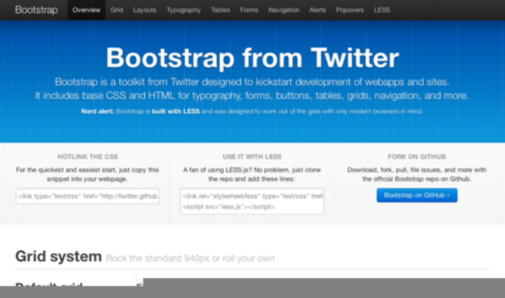 what is twitter bootstrap?