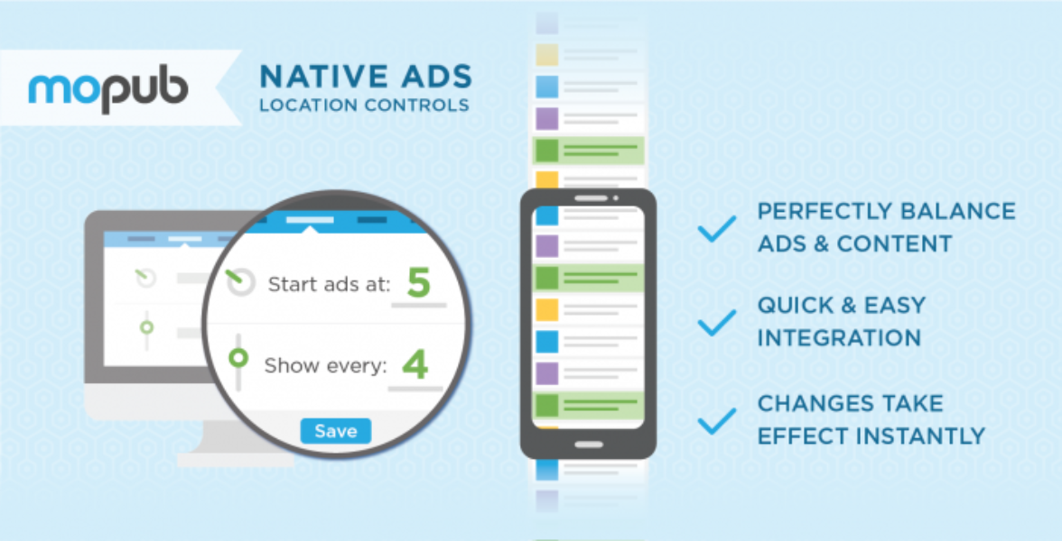 Easier tools to create and manage native ads via MoPub