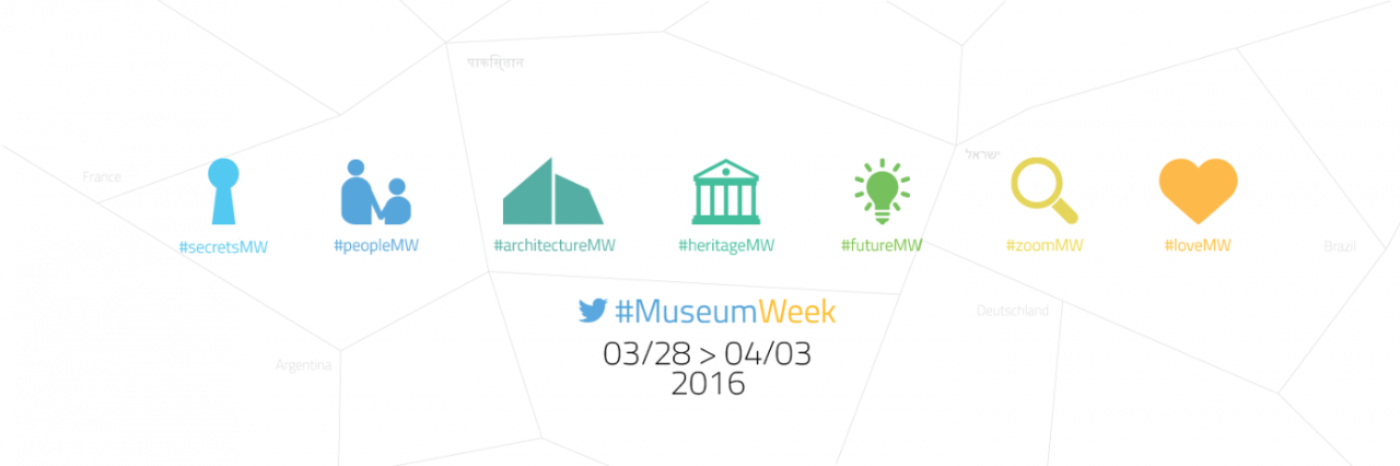 Festa cultural no Twitter: começa a #MuseumWeek 2016