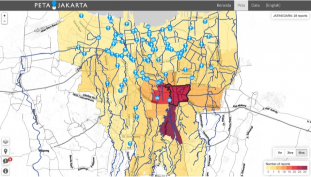 Helping Jakarta track flooding in real time to save more lives