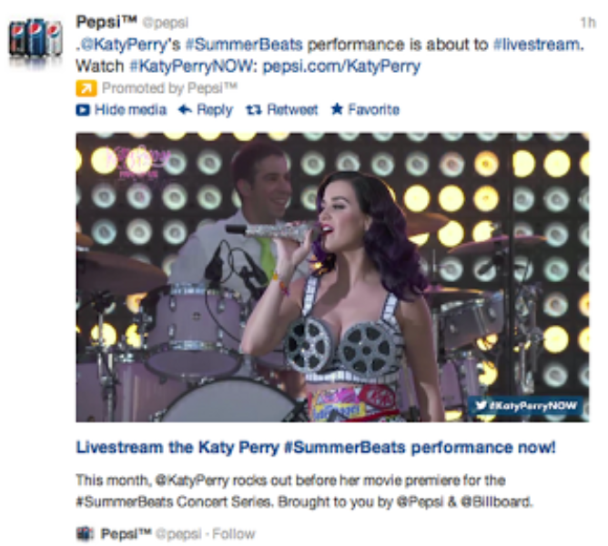 Katy Perry Twitter Concert