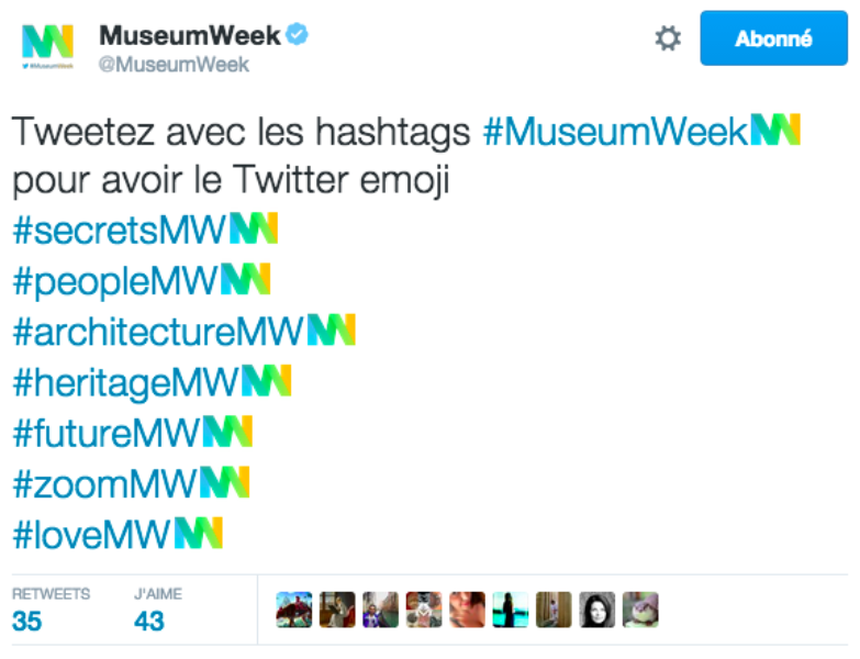 La #MuseumWeek 2016 est lancée dans le monde entier