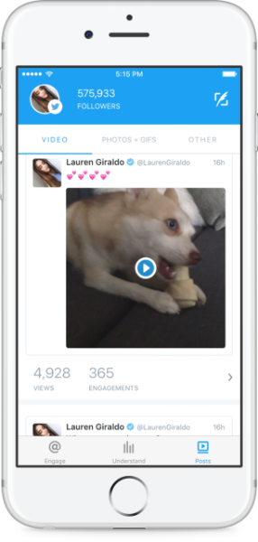 Posts Twitter Engage