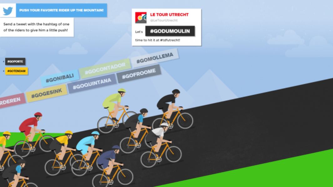 Ride along with the Tour de France on Twitter