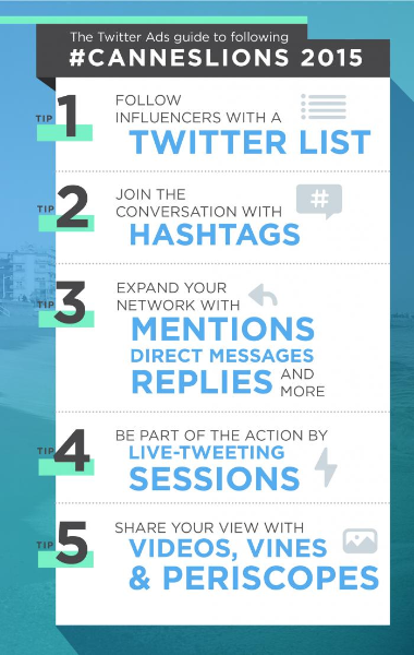 The Twitter Ads guide to following #CannesLions 2015