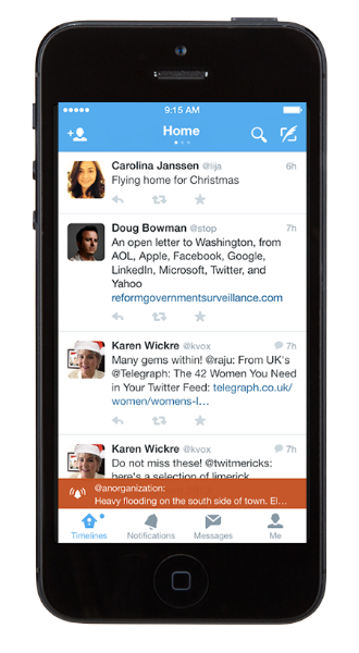 Twitter Alerts: New countries and features