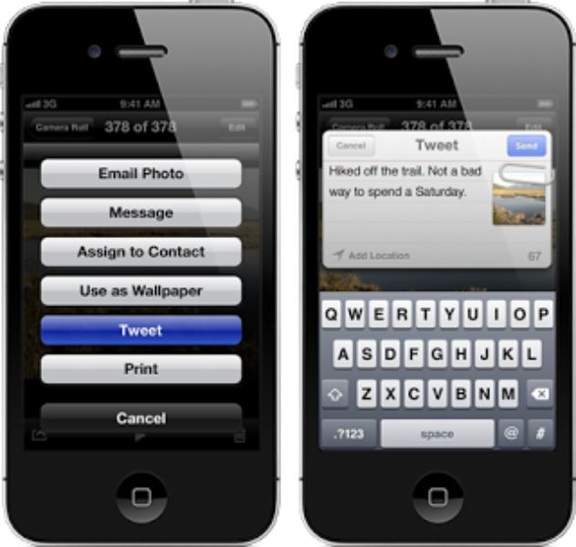 Twitter et iOS 5 : le partage simplifié