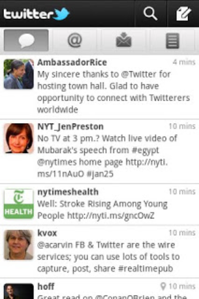 Twitter for Android - new and improved
