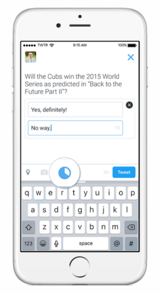 Twitter lança botão para criar enquetes na plataforma
