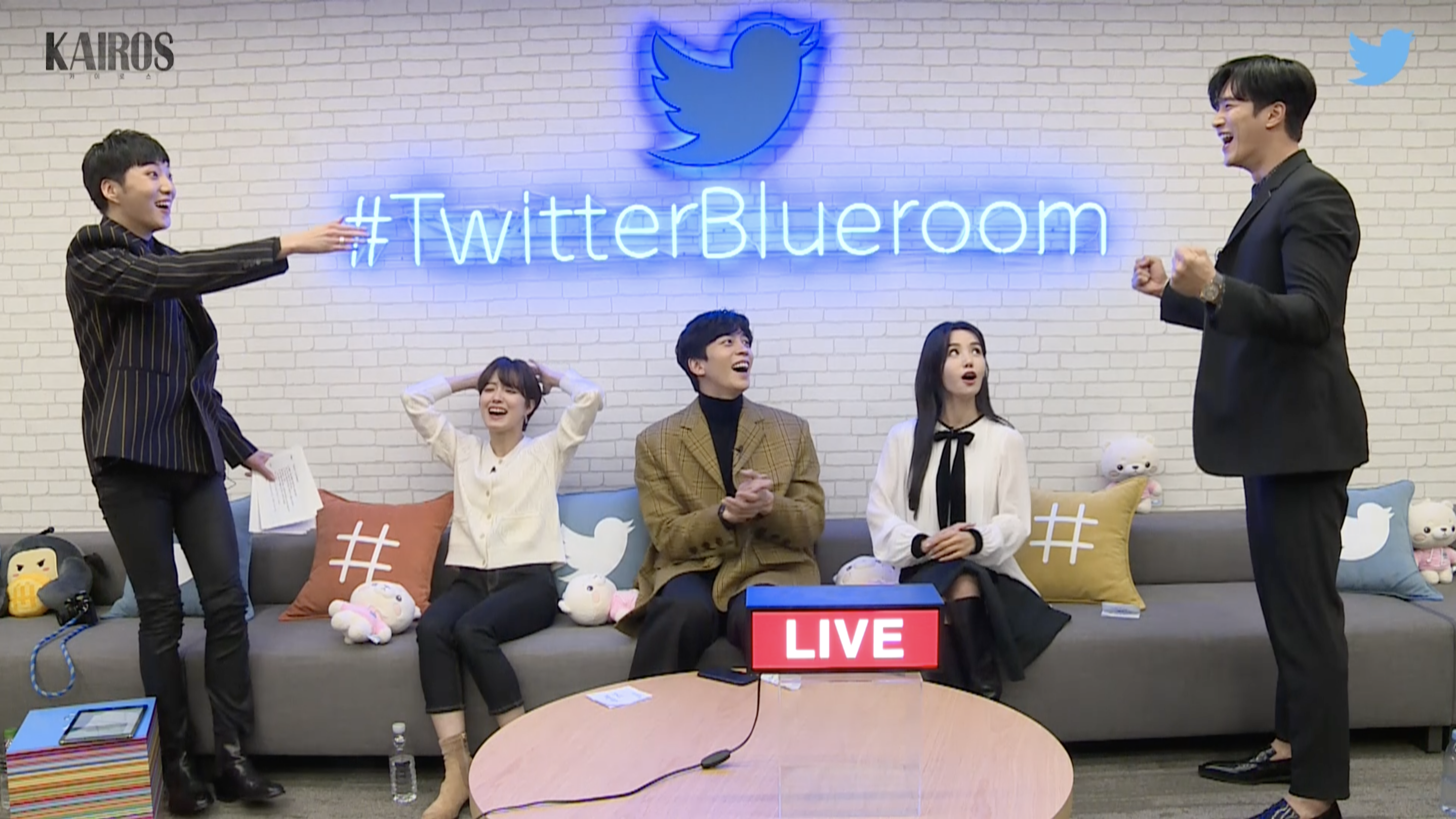 #KAIROS | The first-ever #TwitterBlueroom LIVE with K-Drama, grabs 1.13M