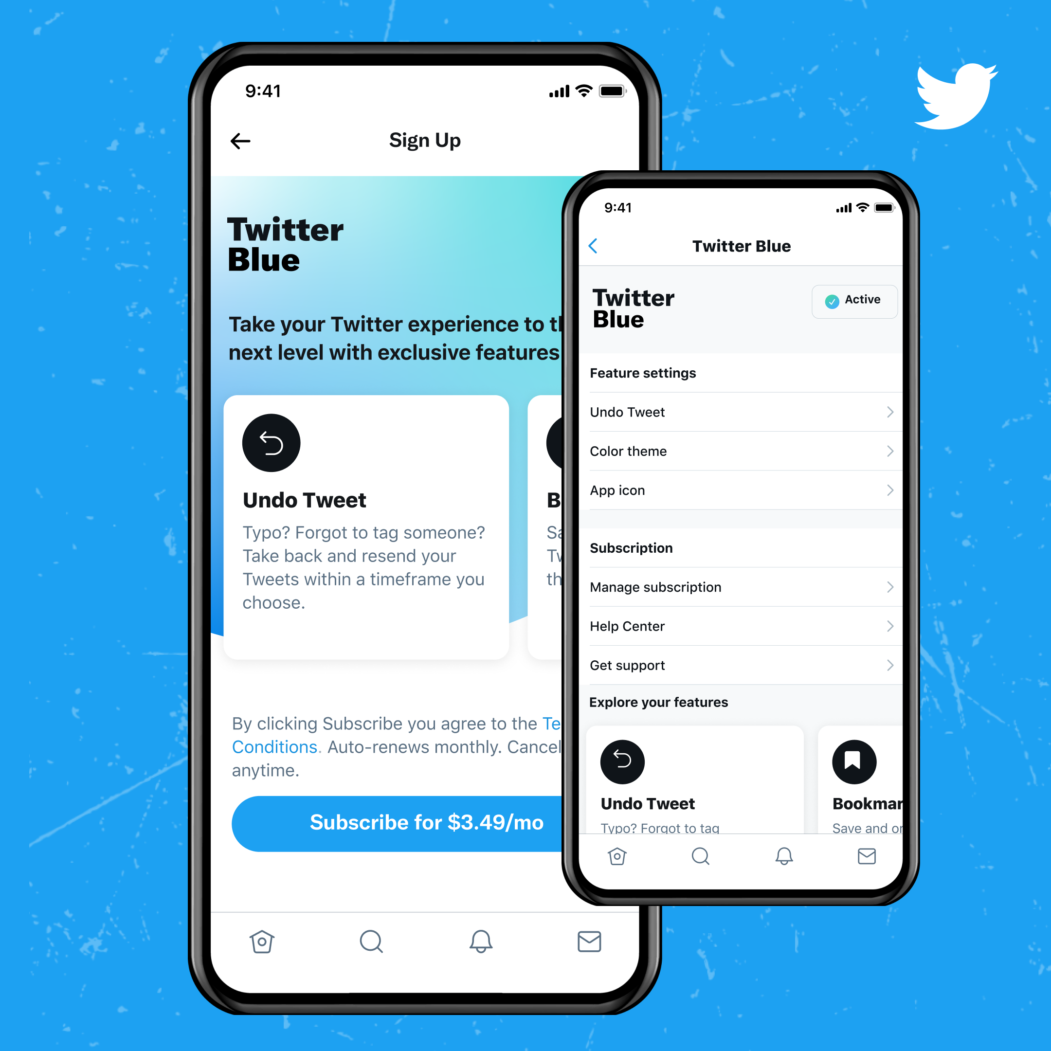 Twitter Blue Relaunches for $8 Per Month ($11 if You're on iOS)