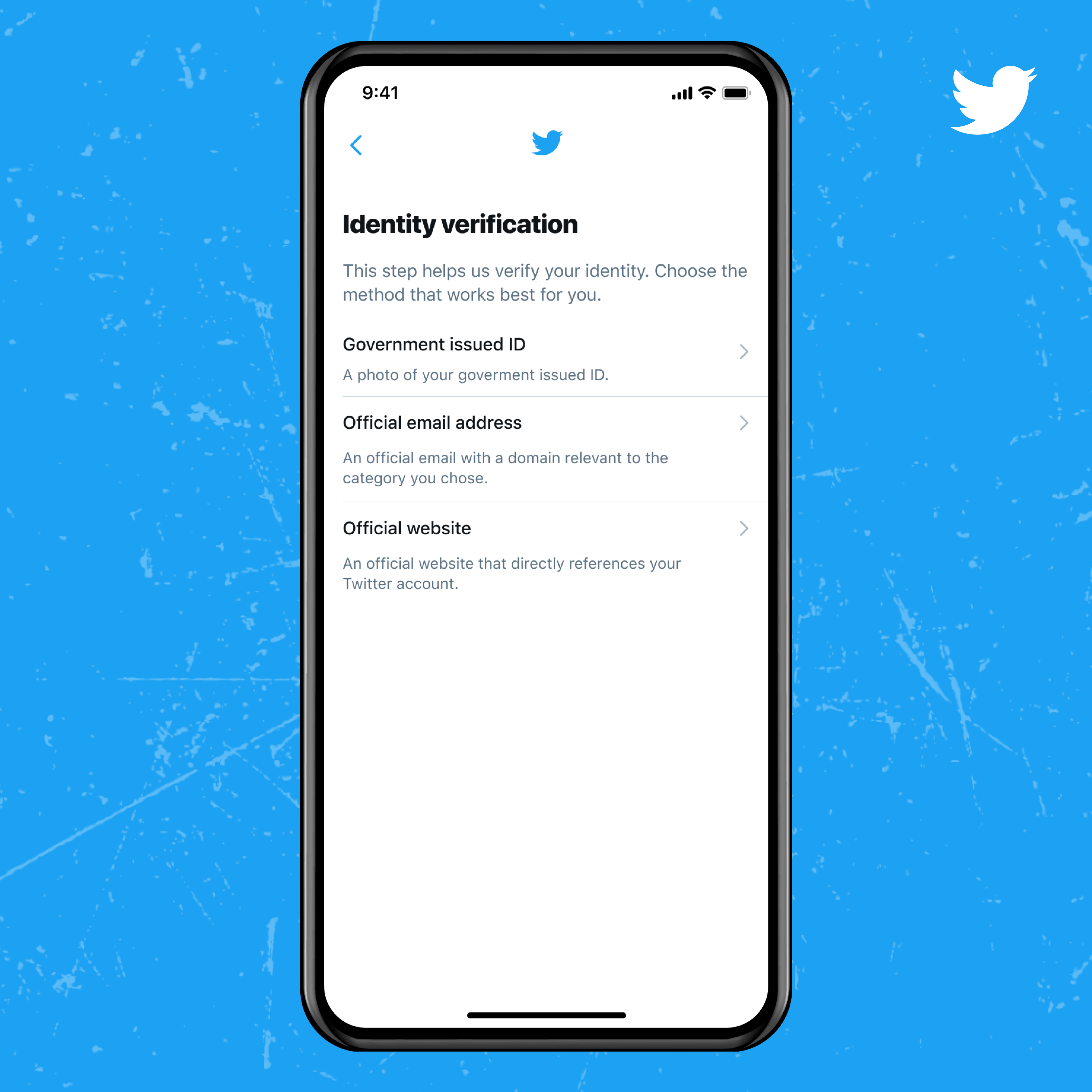 How to Verify Twitter Account