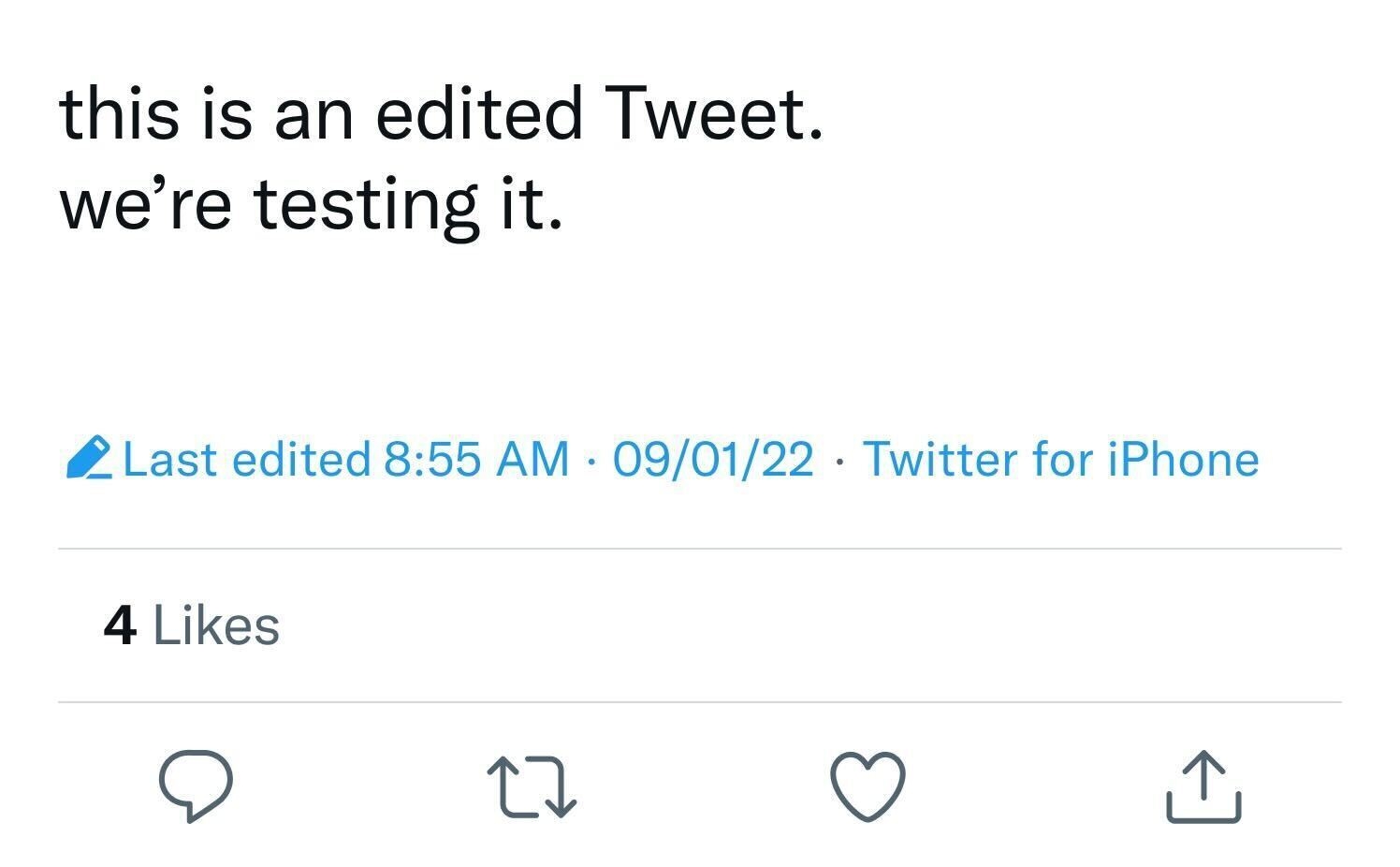 Twitter is testing an Edit Tweet feature internally