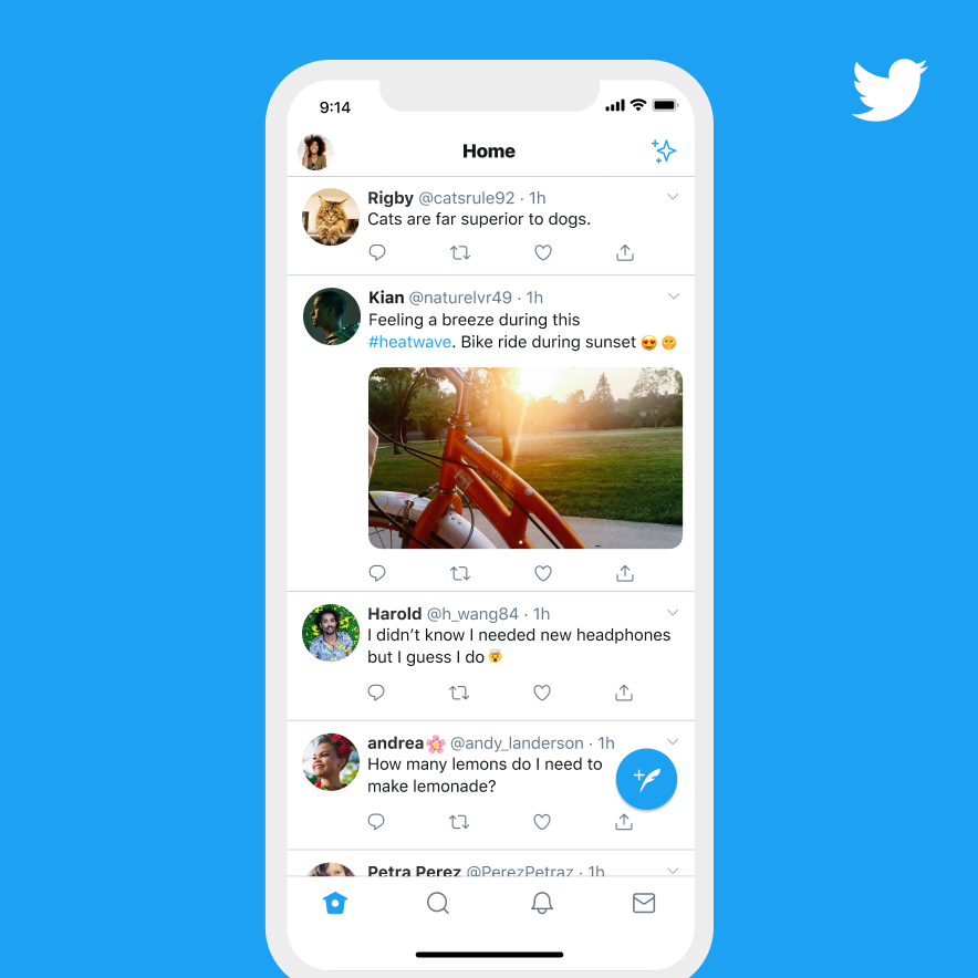 声で思いをツイートする