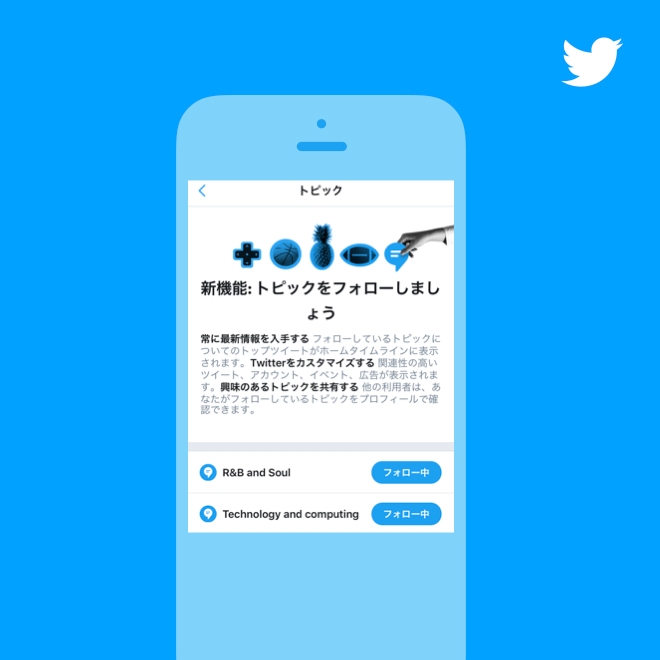 トピック ツイートの裏側