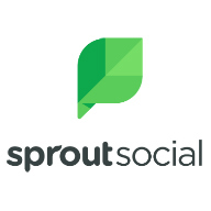 An icon of Sprout Social's logo.