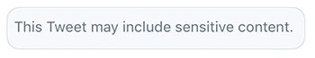 Twitter for iOS notice