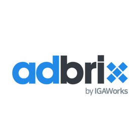 Adbrix logo Partner logo image