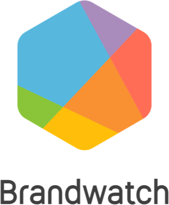 Brandwatch logo Partner logo image